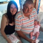 Ane', Oupa and baby Aerin