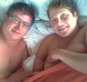 Katia, Denis and Marina soon after birth