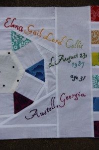 Safe Motherhood Quilt Example