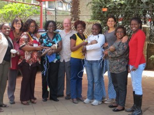 My HBB colleagues in Nairobi