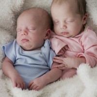 Twin Love - Skye and Eden born at home